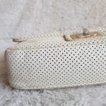 Chanel Reissue Flap Bag Off White Perforated Leather With Gold/Silver Hardware #SYTE-1 - Image 9