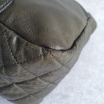 Chanel Shoulder Bag Black Lambskin With Silver Hardware #SYSS-1 - Image 14