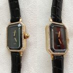 Chanel Vintage 18k Gold With Diamond Premier Quartz Watch #KCYE-5 - Image 3