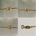 Chanel Bracelet Gold Plated With Crystal #KRLR-3 - Image 5