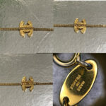 Chanel Bracelet Gold Plated With Crystal #KRLR-3 - Image 6