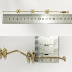 Chanel Bracelet Gold Plated With Crystal #KRLR-3 - Image 7