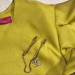 Chanel Brooch Safety Pin Design With Diamanted #KYEE-7 - Image 8