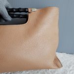 Gucci Bamboo Convertible Daily Tote Brown Leather With Silver Hardware #STEL-4 - Image 6