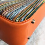 Hermes 32cm Plume Orange Swift Leather with Vibrato Leather and Palladium Hardware #CRTK-4 - Image 16