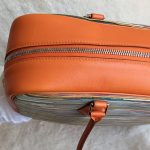 Hermes 32cm Plume Orange Swift Leather with Vibrato Leather and Palladium Hardware #CRTK-4 - Image 18