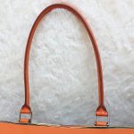 Hermes 32cm Plume Orange Swift Leather with Vibrato Leather and Palladium Hardware #CRTK-4 - Image 21