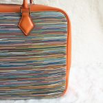 Hermes 32cm Plume Orange Swift Leather with Vibrato Leather and Palladium Hardware #CRTK-4 - Image 4