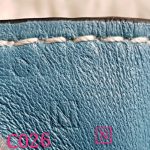 Hermes Jige Clutch Blue Jean Swift Leather #STLC-8 - Image 14
