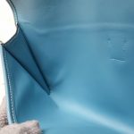 Hermes Jige Clutch Blue Jean Swift Leather #STLC-8 - Image 21