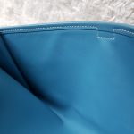 Hermes Jige Clutch Blue Jean Swift Leather #STLC-8 - Image 24