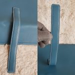 Hermes Jige Clutch Blue Jean Swift Leather #STLC-8 - Image 18