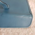 Hermes Jige Clutch Blue Jean Swift Leather #STLC-8 - Image 9