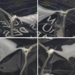 Hermes Kelly Clear Tote Bag Souvenir de l'exposition 1997 #TCUU-1 - Image 9