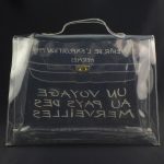Hermes Kelly Clear Tote Bag Souvenir de l'exposition 1997 #TCUU-1 - Image 3
