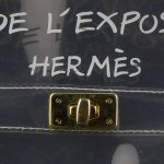 Hermes Kelly Clear Tote Bag Souvenir de l'exposition 1997 #TCUU-1 - Image 11