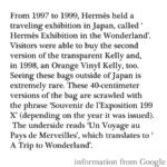 Hermes Kelly Clear Tote Bag Souvenir de l'exposition 1997 #TCUU-1 - Image 23
