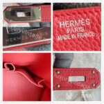 Hermes Shoulder Birkin Bougainvillea Pink Clemence Leather with Palladium Plated Hardware #KUKU-2 - Image 23