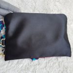 Lanvin Wristlet Clutch Multicolor Printed Fabric With Beads And Gold Hardware #GLUYK-26 - Image 11