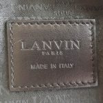 Lanvin Wristlet Clutch Multicolor Printed Fabric With Beads And Gold Hardware #GLUYK-26 - Image 9