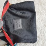 Lanvin Wristlet Clutch Multicolor Printed Fabric With Beads And Gold Hardware #GLUYK-26 - Image 12