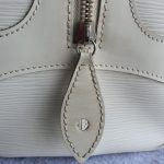 LV Bowling Montaigne GM Ivory/White EPI Leather With Silver Hardware Bag #SYUS-2 - Image 28