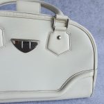 LV Bowling Montaigne GM Ivory/White EPI Leather With Silver Hardware Bag #SYUS-2 - Image 4