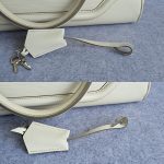 LV Bowling Montaigne GM Ivory/White EPI Leather With Silver Hardware Bag #SYUS-2 - Image 25