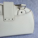 LV Bowling Montaigne GM Ivory/White EPI Leather With Silver Hardware Bag #SYUS-2 - Image 6