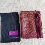 LV Stephen Sprouse Shawl Purple Cashmere/Silk/Polyester #SKEL-4 - Image 2