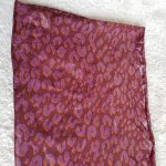 LV Stephen Sprouse Shawl Purple Cashmere/Silk/Polyester #SKEL-4 - Image 4