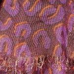 LV Stephen Sprouse Shawl Purple Cashmere/Silk/Polyester #SKEL-4 - Image 9