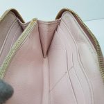 Miu Miu Zip Around Wallet Rosa/Gemma Leather With Gold Hardware #SUEO-7 - Image 12