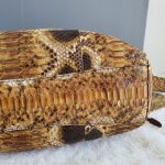 Prada BN1757 Pitone Drawstring Tote Gold Hardware #YECS-1 - Image 10