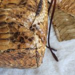 Prada BN1757 Pitone Drawstring Tote Gold Hardware #YECS-1 - Image 11