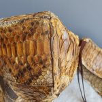 Prada BN1757 Pitone Drawstring Tote Gold Hardware #YECS-1 - Image 16