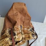 Prada BN1757 Pitone Drawstring Tote Gold Hardware #YECS-1 - Image 30