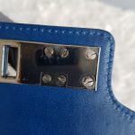 Proenza Schouler PS11 Continental Wallet Blue Calfskin With Silver Hardware #YUSS-14 - Image 17