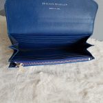 Proenza Schouler PS11 Continental Wallet Blue Calfskin With Silver Hardware #YUSS-14 - Image 26
