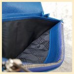 Proenza Schouler PS11 Continental Wallet Blue Calfskin With Silver Hardware #YUSS-14 - Image 27