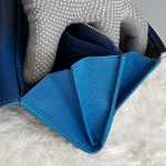 Proenza Schouler PS11 Continental Wallet Blue Calfskin With Silver Hardware #YUSS-14 - Image 10