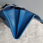 Proenza Schouler PS11 Continental Wallet Blue Calfskin With Silver Hardware #YUSS-14 - Image 9