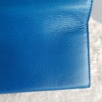 Proenza Schouler PS11 Continental Wallet Blue Calfskin With Silver Hardware #YUSS-14 - Image 5