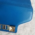Proenza Schouler PS11 Continental Wallet Blue Calfskin With Silver Hardware #YUSS-14 - Image 3