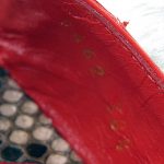 Sergio Rossi Size 38.5 Peeptoe 2Tone Snake Skin #BVSCL-1 - Image 9