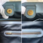 Tod's D Cube Bag Blue/Green Leather With Suede And Gold Hardware Bag #YYOL-7 - Image 24