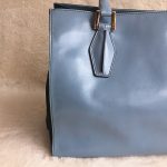 Tod's D Cube Bag Blue/Green Leather With Suede And Gold Hardware Bag #YYOL-7 - Image 3