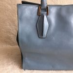 Tod's D Cube Bag Blue/Green Leather With Suede And Gold Hardware Bag #YYOL-7 - Image 5