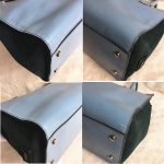 Tod's D Cube Bag Blue/Green Leather With Suede And Gold Hardware Bag #YYOL-7 - Image 11