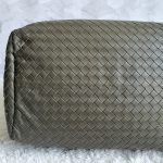 Bottega Veneta Roma Bag Grey Nappa Leather with Brunito Finish Hardware #TUCU-9 - Image 11